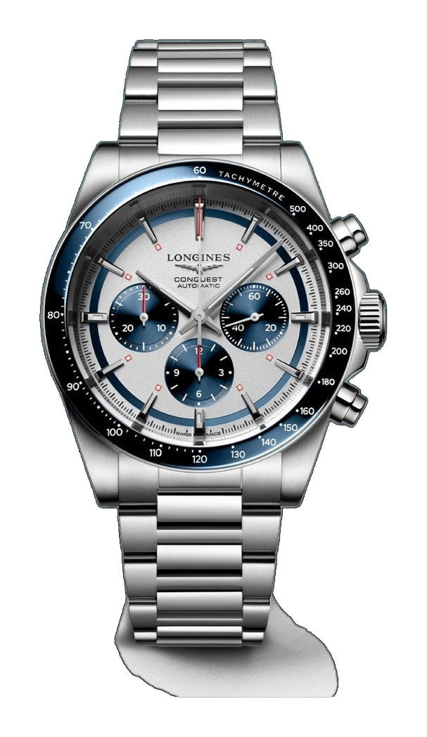 Conquest Chronograph Two-Tone / Stainless Steel |  Dial