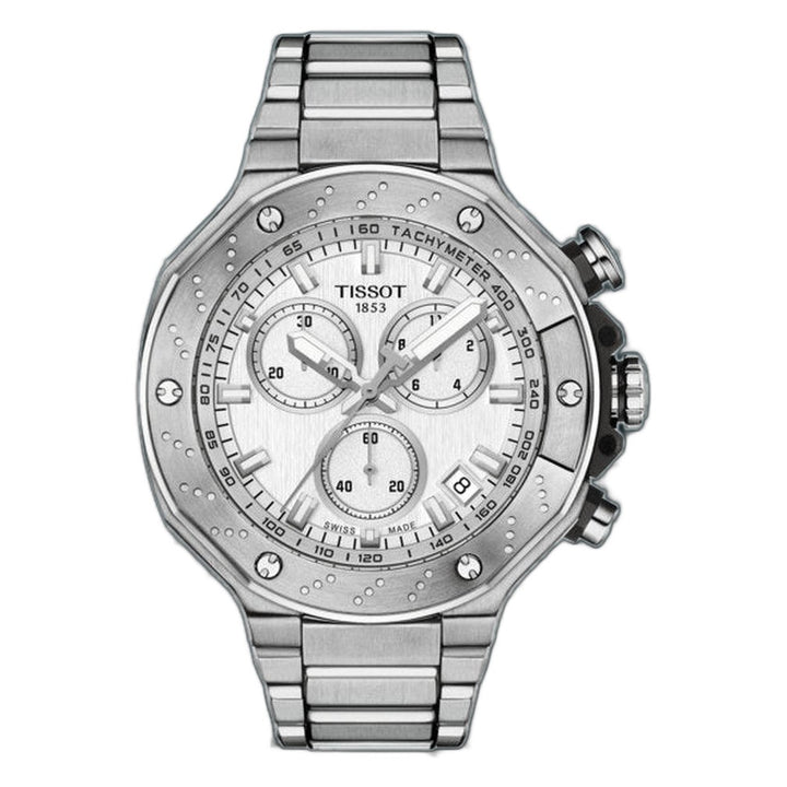 Tissot T-Race Chronograph Silver-tone Silver Dial