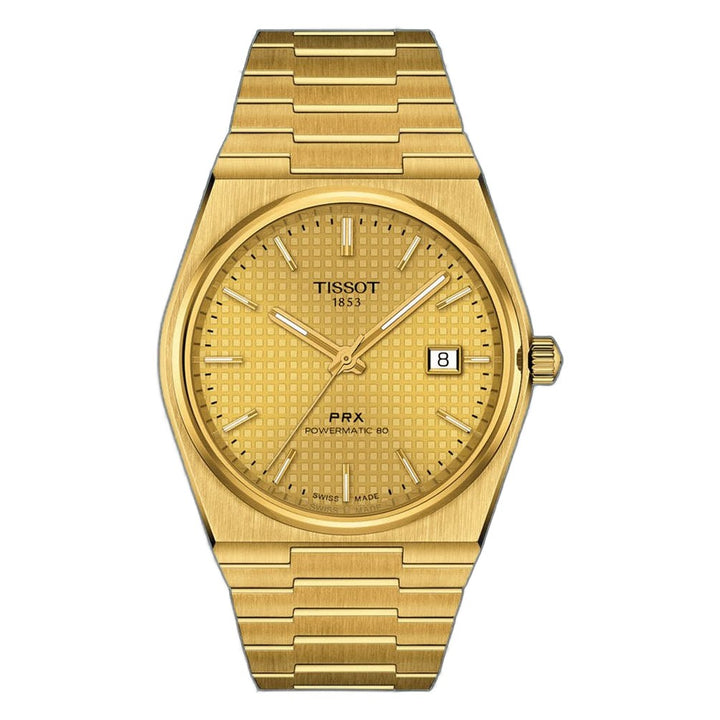 Tissot PRX Powermatic Champagne / Stainless Steel Champagne Dial