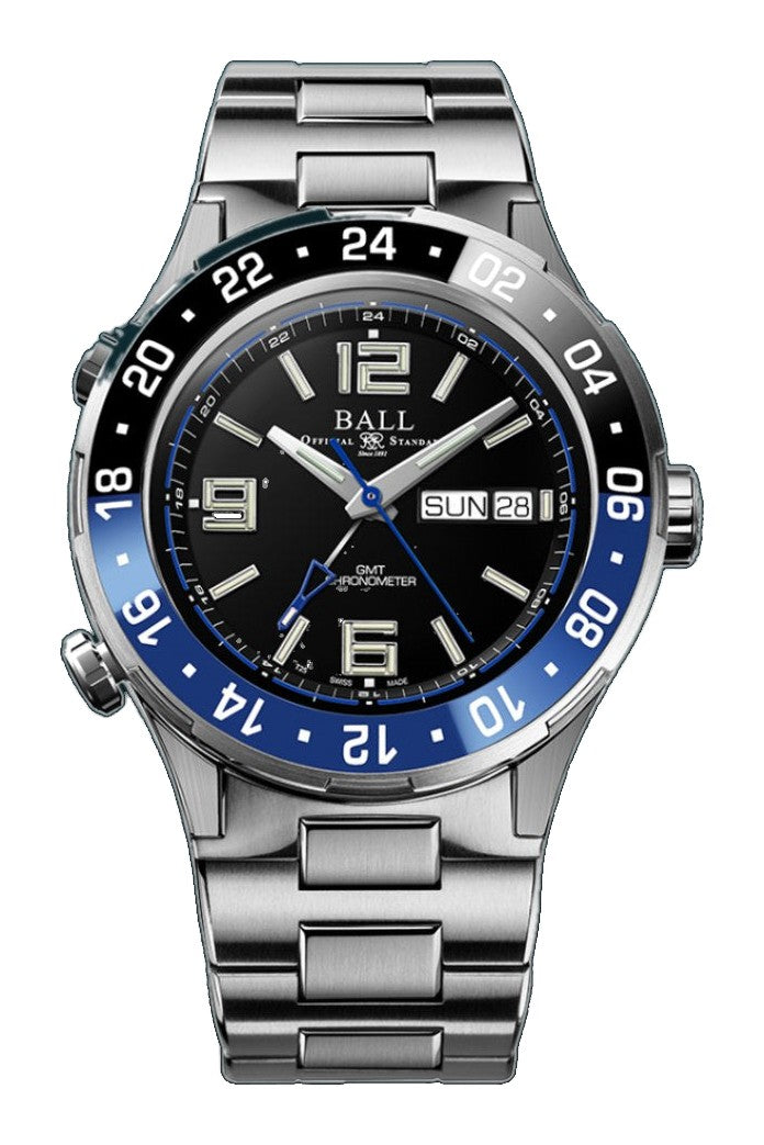 Roadmaster Marine GMT Blue Dial/ Black and Blue Bezel Blue Dial