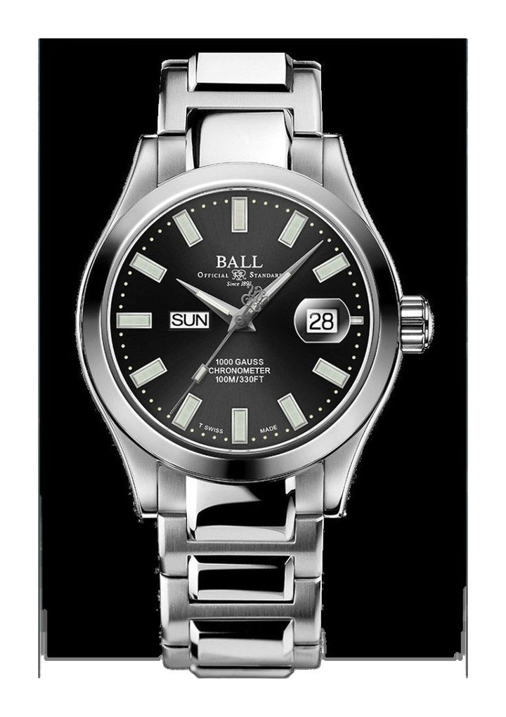 Engineer III Marvelight Chronometer Day-Date Black 40mm Black Dial