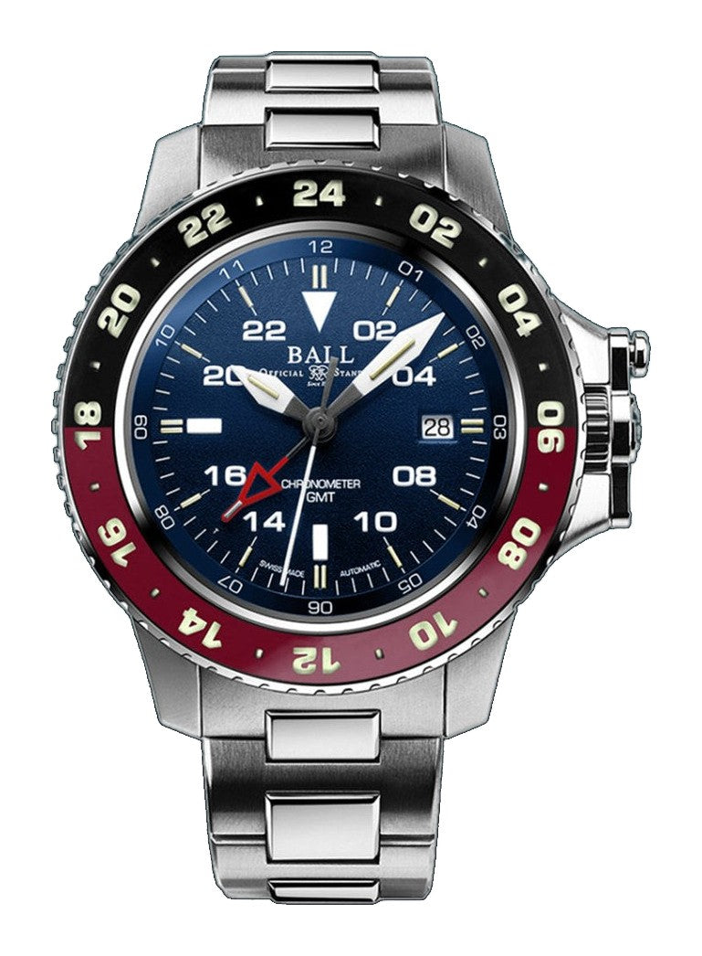 Engineer Hydrocarbon AeroGMT II Red/BLK Black Dial