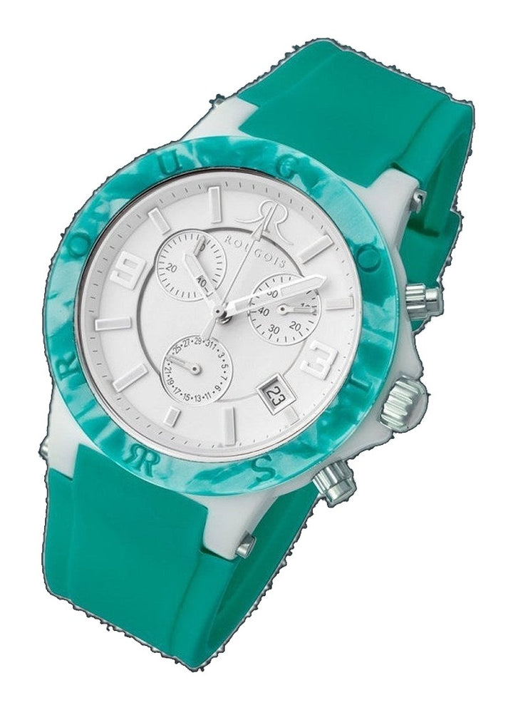 Pop Series ceramic/green | White Dial