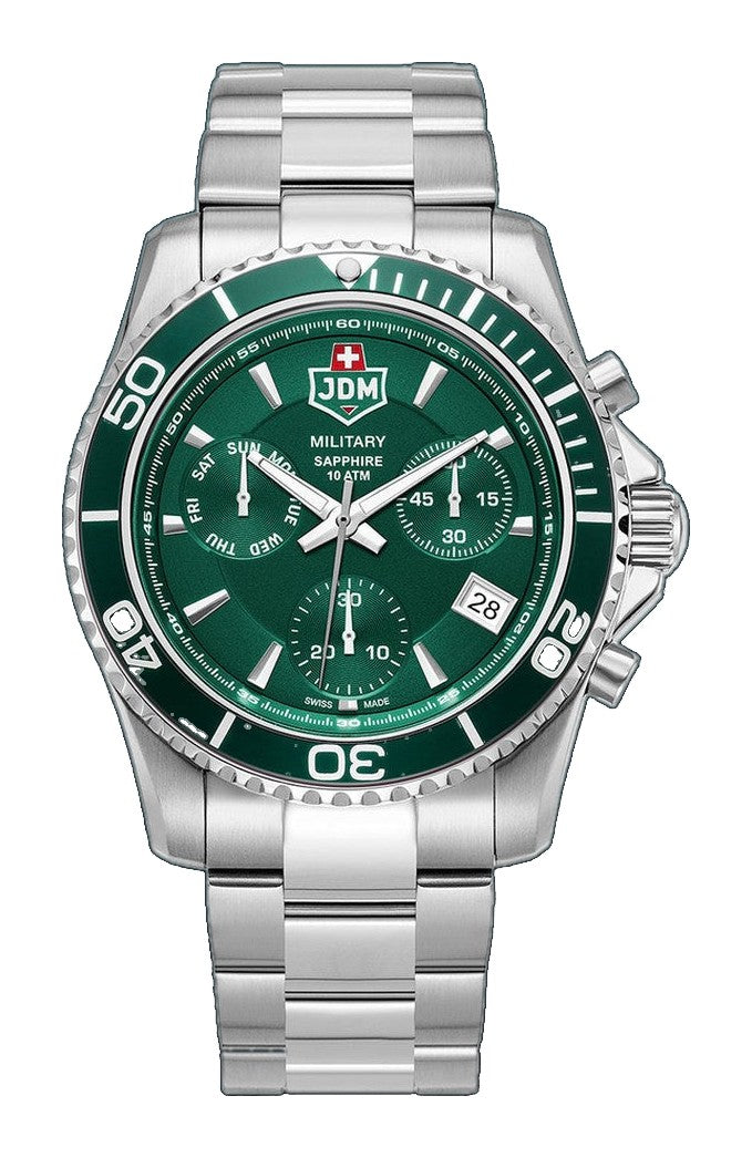 Sierra Chrono green Green Dial