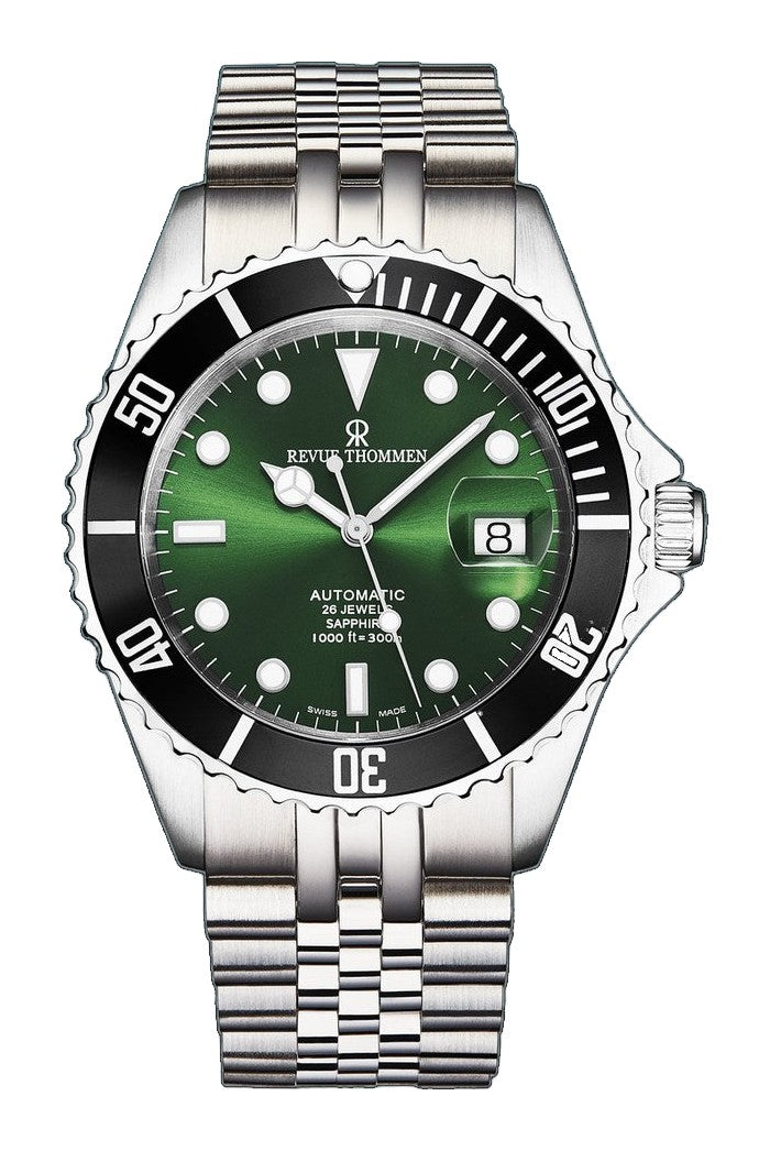 Diver 17571.2222 / Green | Green Dial