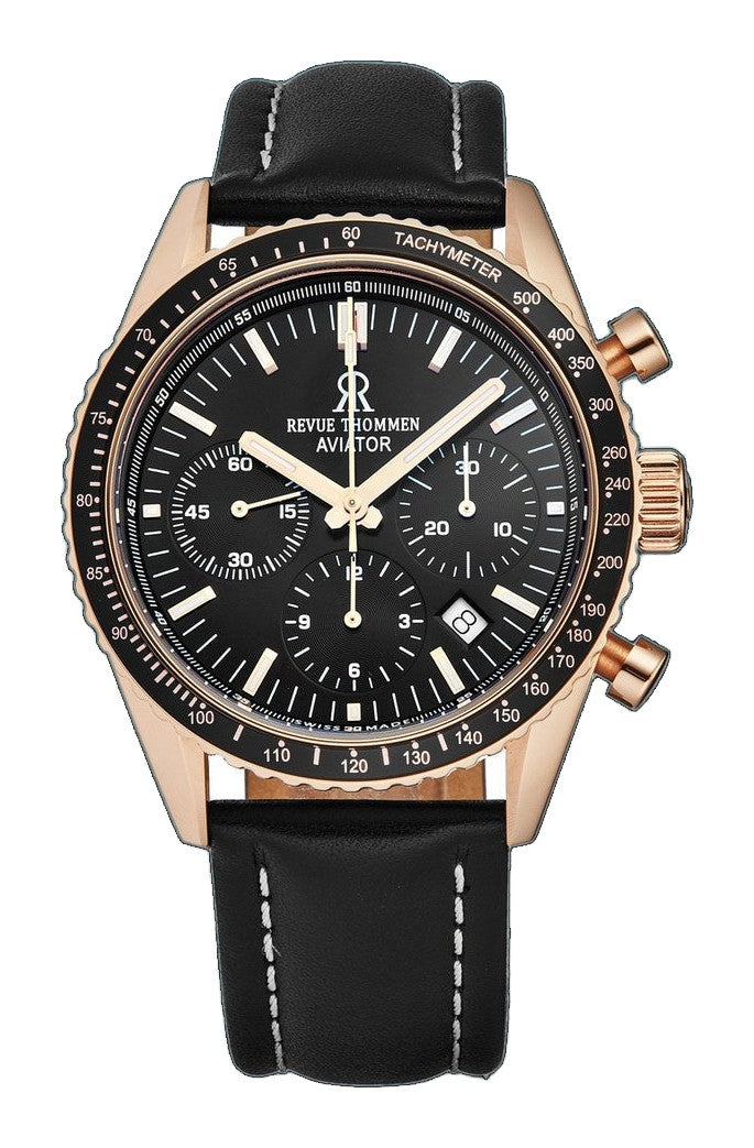 Aviator 17000.6567 / Black | Black Dial