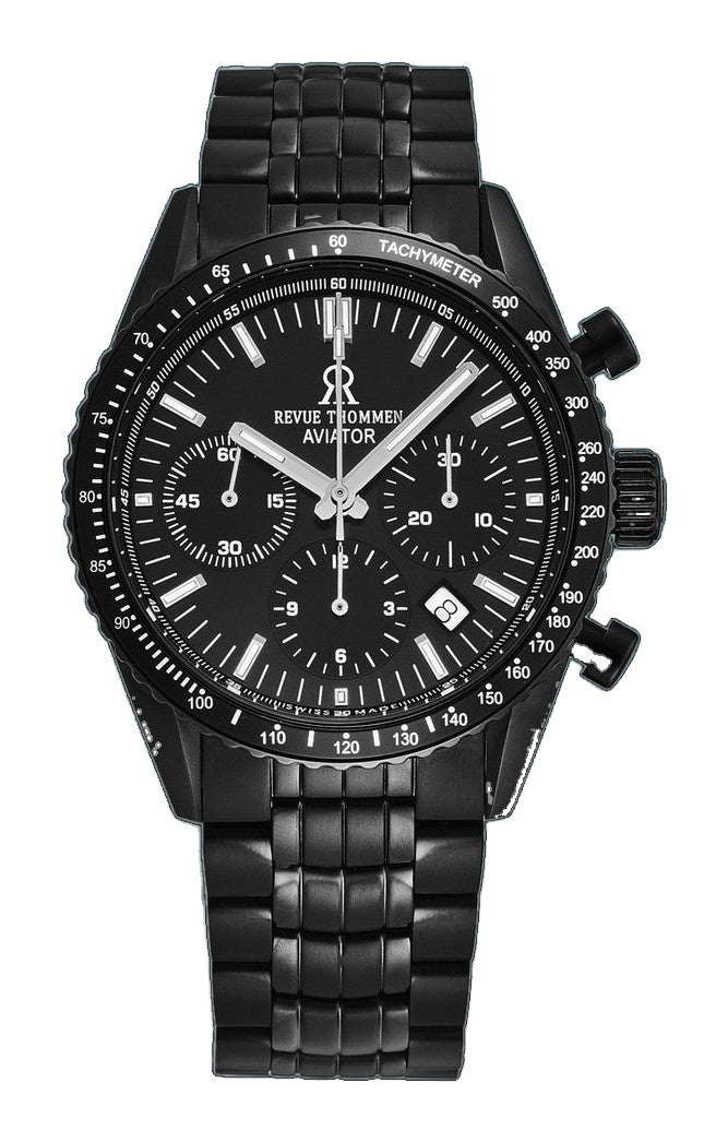 Aviator 17000.6177 / Black | Black Dial