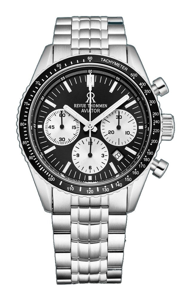 Aviator 17000.6134 / Black | Black Dial