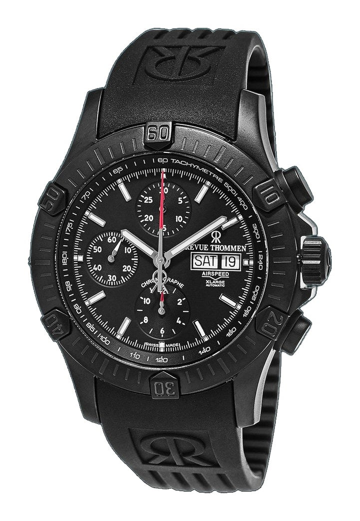 Air speed 16071.6877 / Black | Black Dial