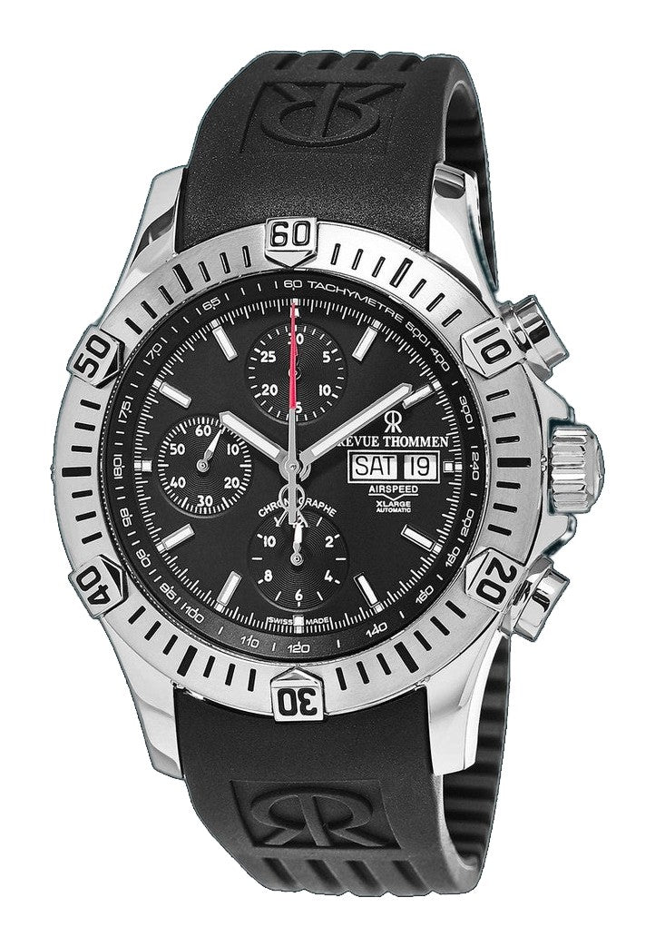 Air speed 16071.6839 / black | Black Dial
