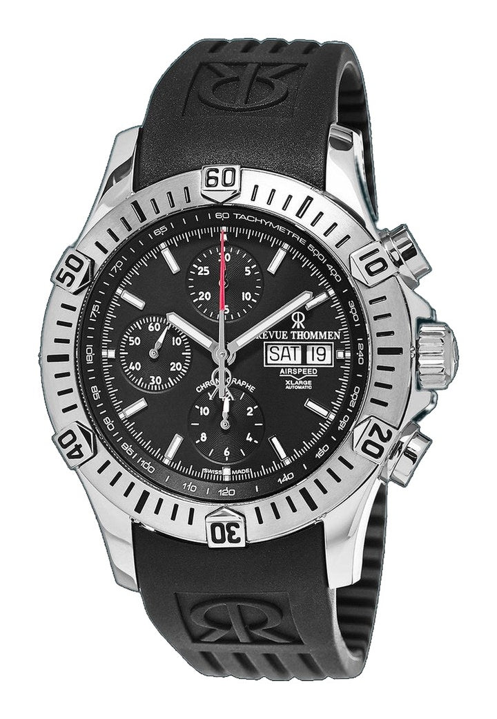 Air speed 16071.6839 / black | Black Dial