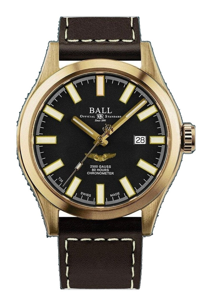 Engineer M Star Magna Black / Leather Black Dial