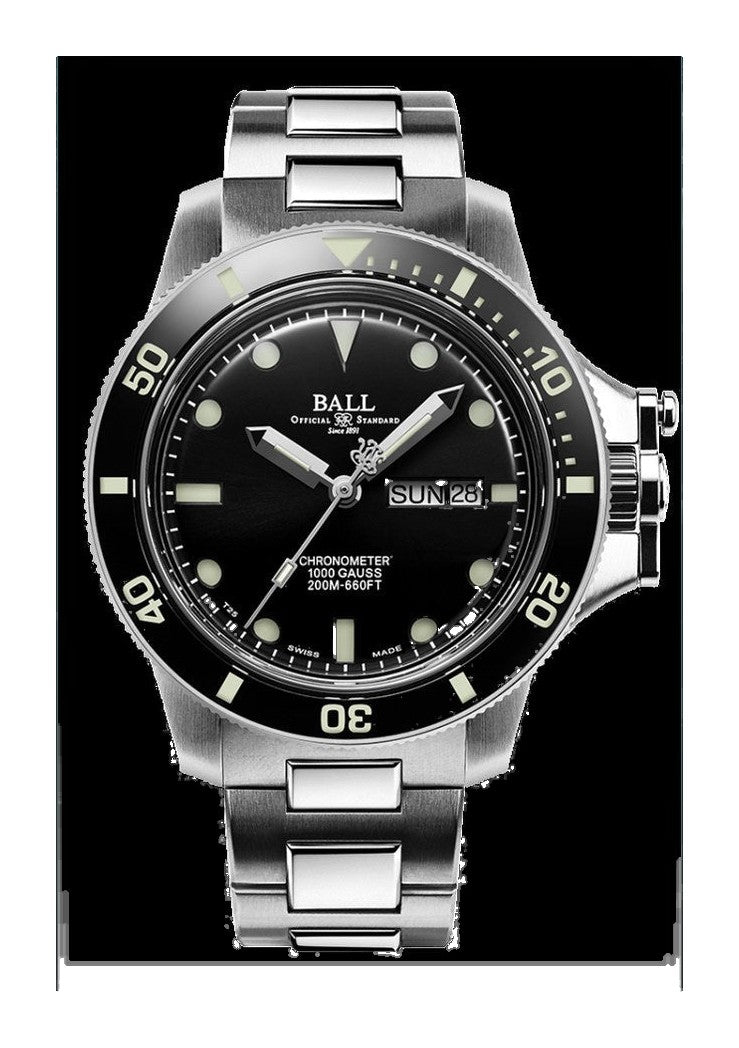 Egnineer Hydrocarbon Original 43mm Black / Steel Black Dial