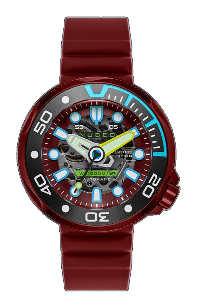 Ventana Skeleton Automatic Limited Edition Red / Red | Red Dial