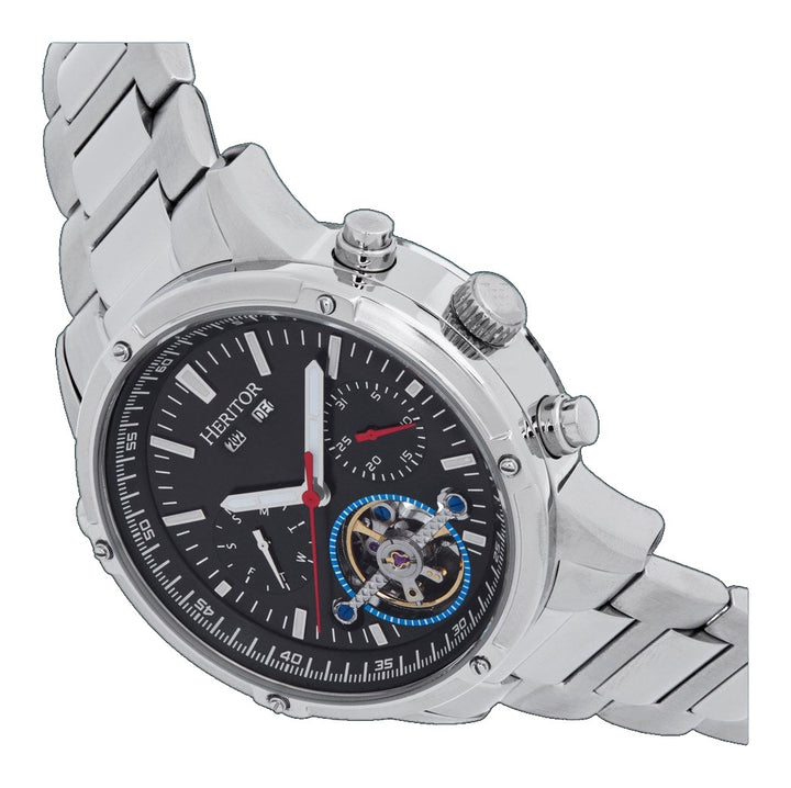 Wilhelm Silver/Black | Black Dial