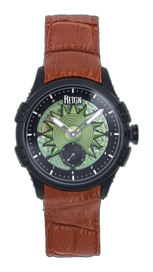 Solstice Automatic Brown/Green | Black Dial