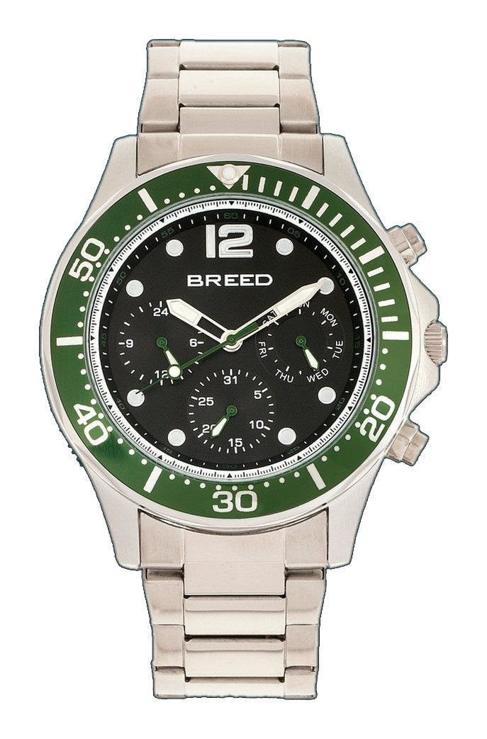 Pegasus Green/Silver | Black Dial