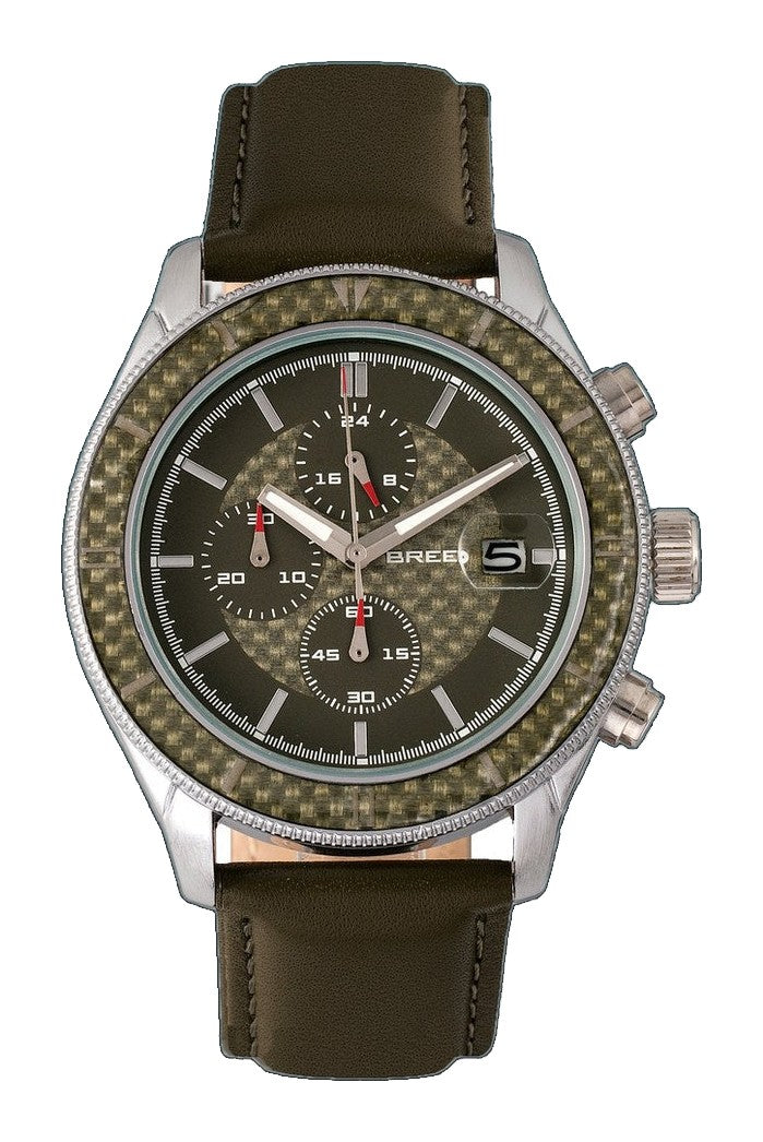 Maverick Silver/Olive | Green Dial