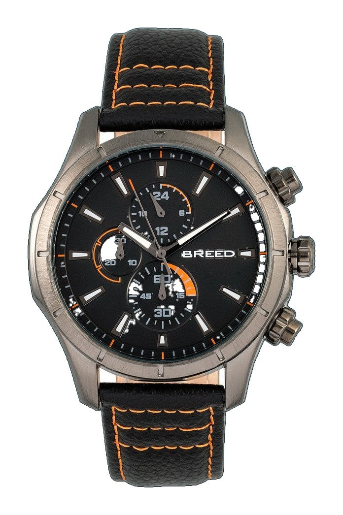 Lacroix Gunmetal/Orange | Charcoal Dial