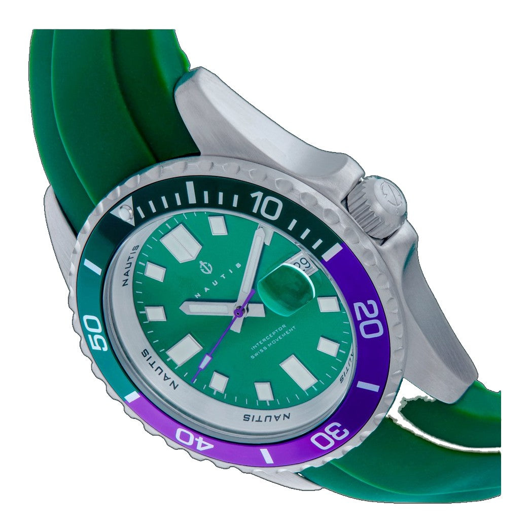 Interceptor Green | Green Dial