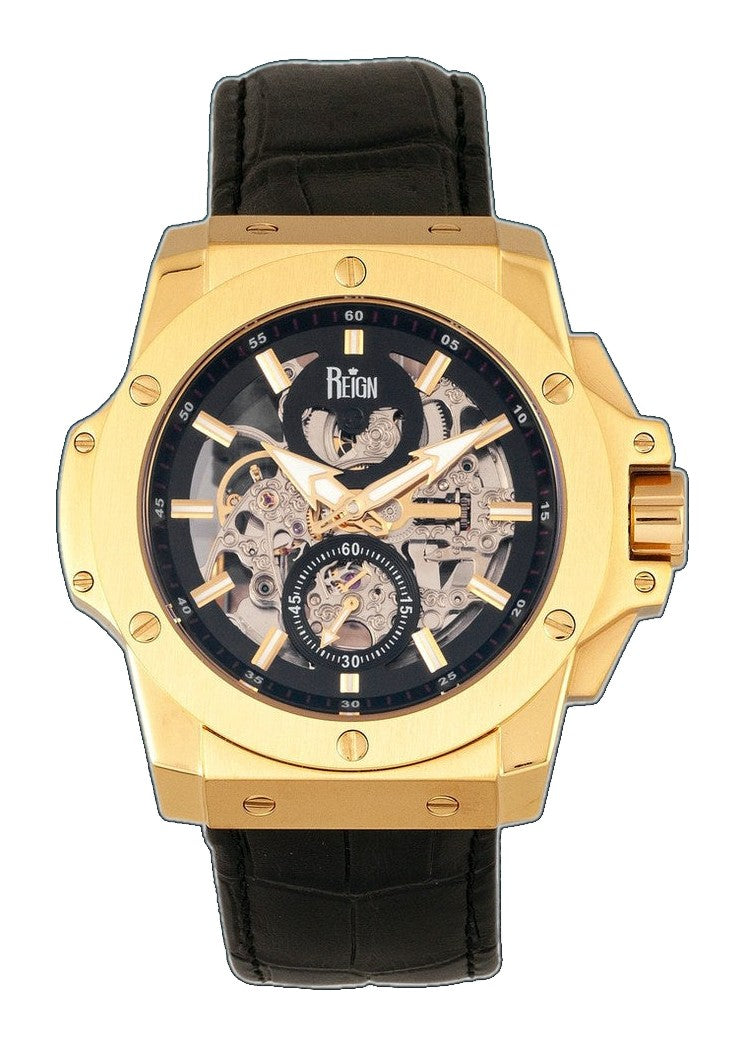 Commodus Gold/Black | Black Dial