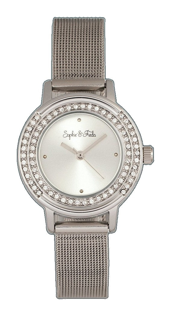 Cambridge w/ Swarovski Crystals Silver | Silver Dial