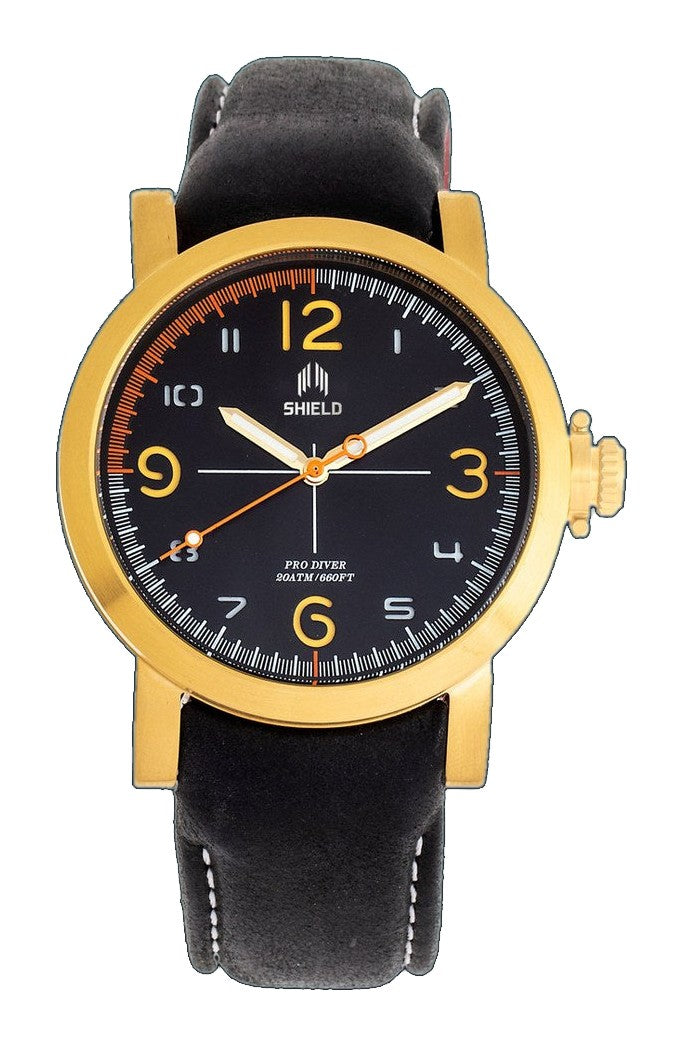 Berge Gold/Black | Black Dial