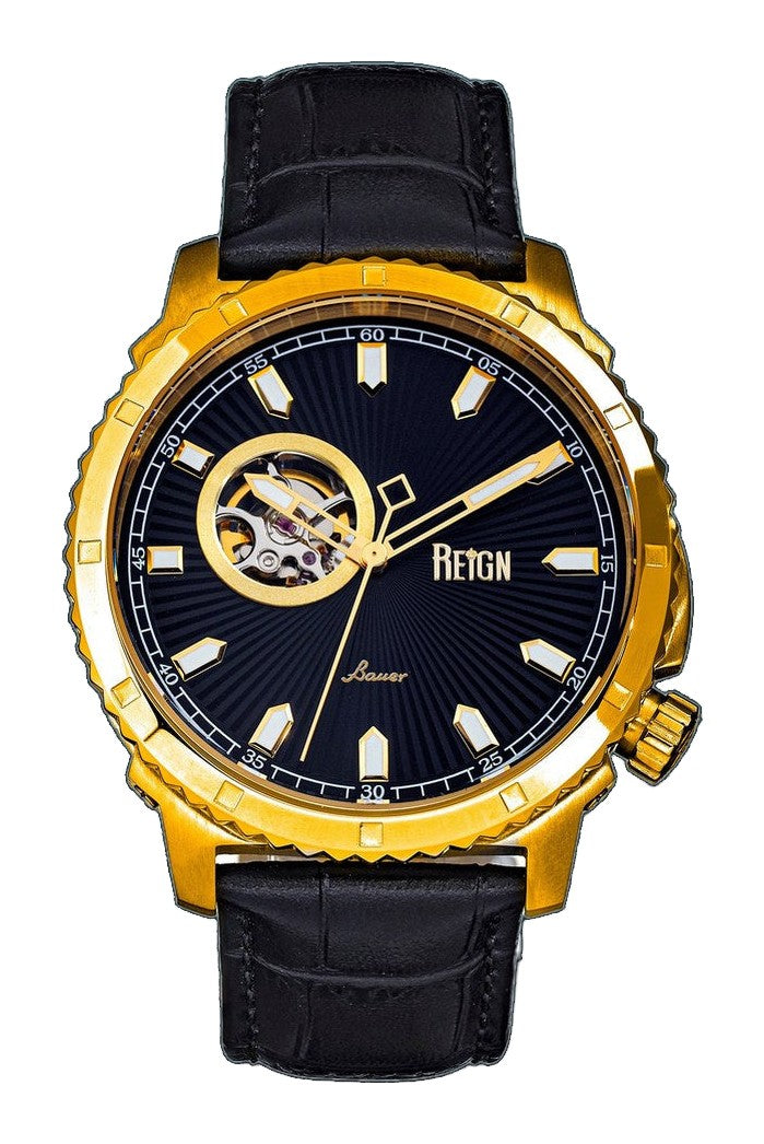 Bauer Gold/Black | Black Dial