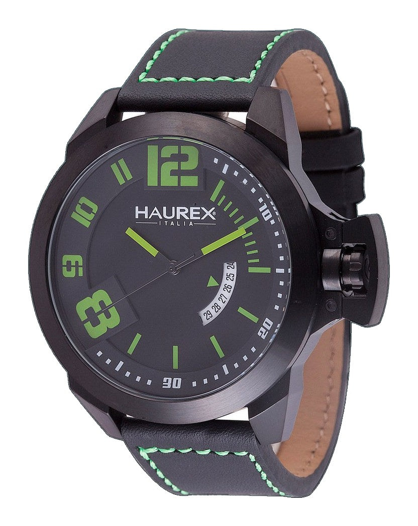 Storm Black-Black Green | Black Dial