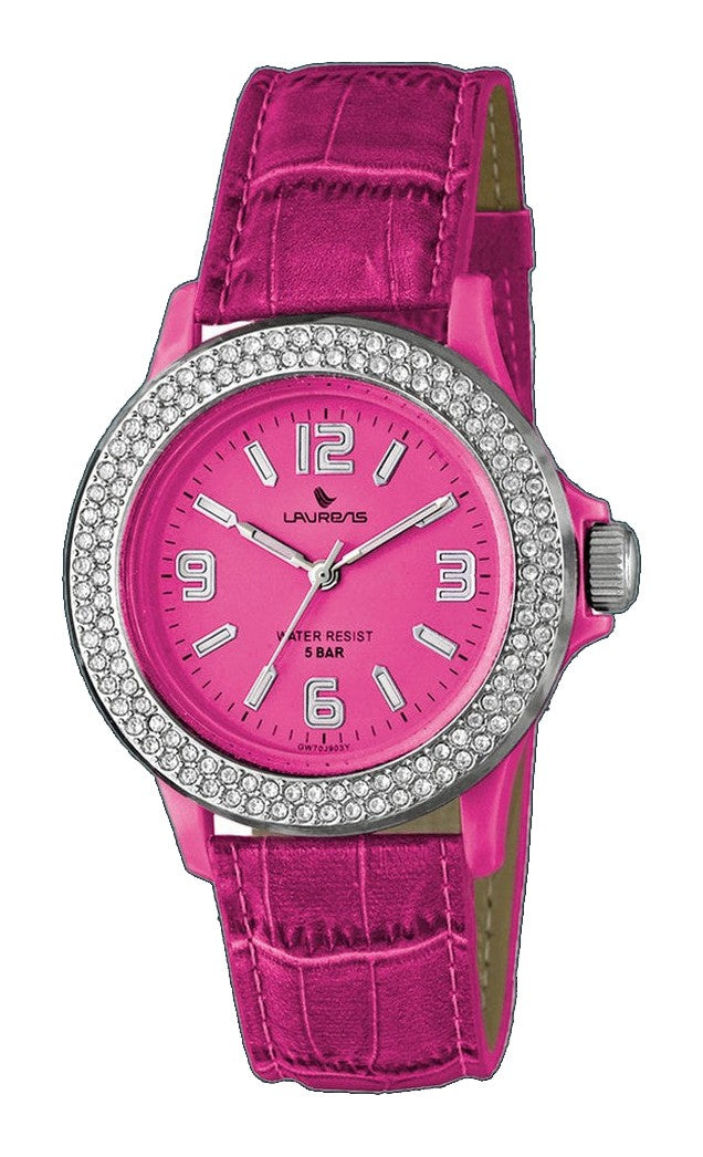 Quartz Pink, Pink Leather | Pink Dial