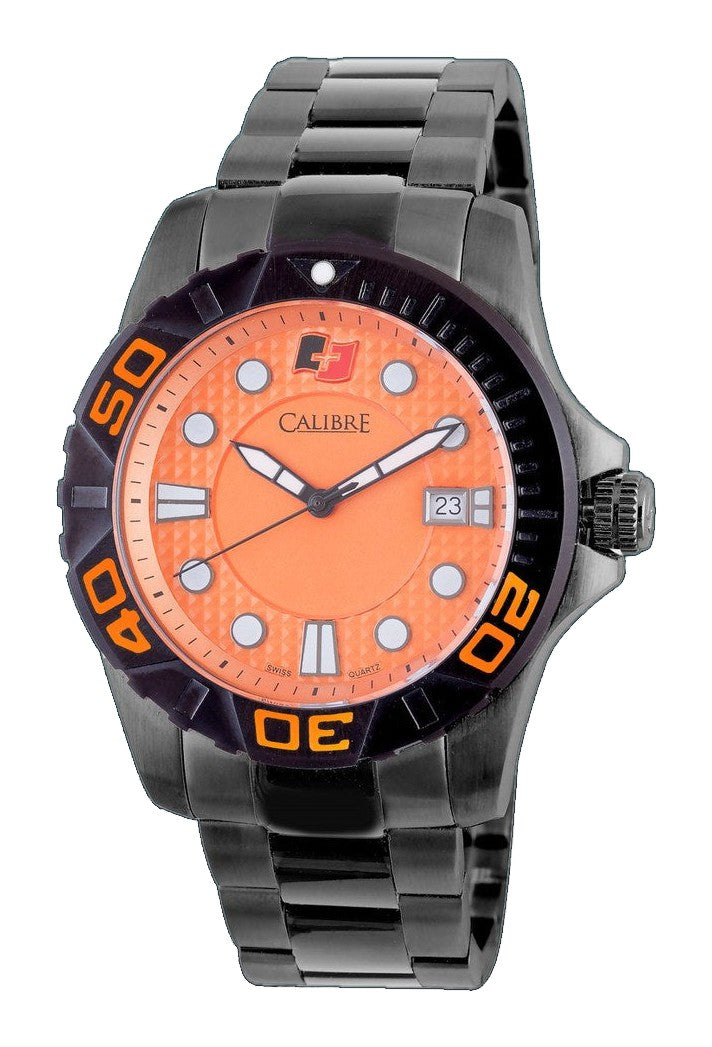 Akron Orange-Black | Orange Dial