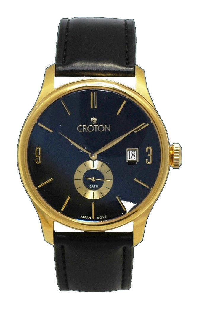 Goldtone Black/Gold Tone/Black | Black Dial