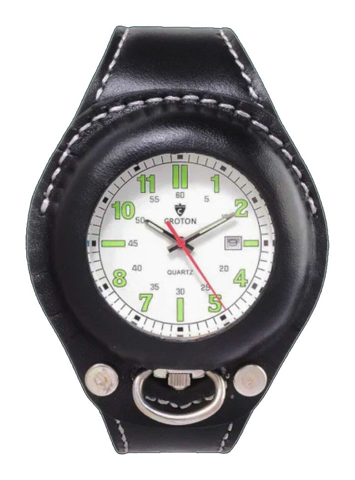 Designer pewter/black | White Dial