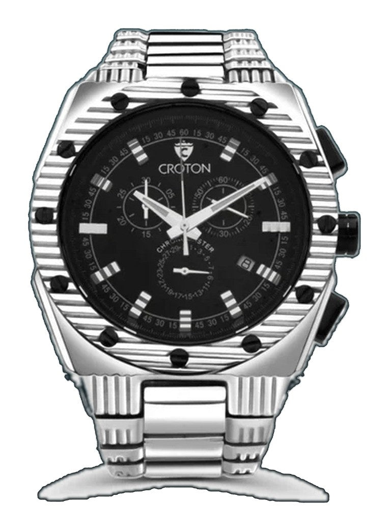 Chronomaster black/silver/black | Black Dial