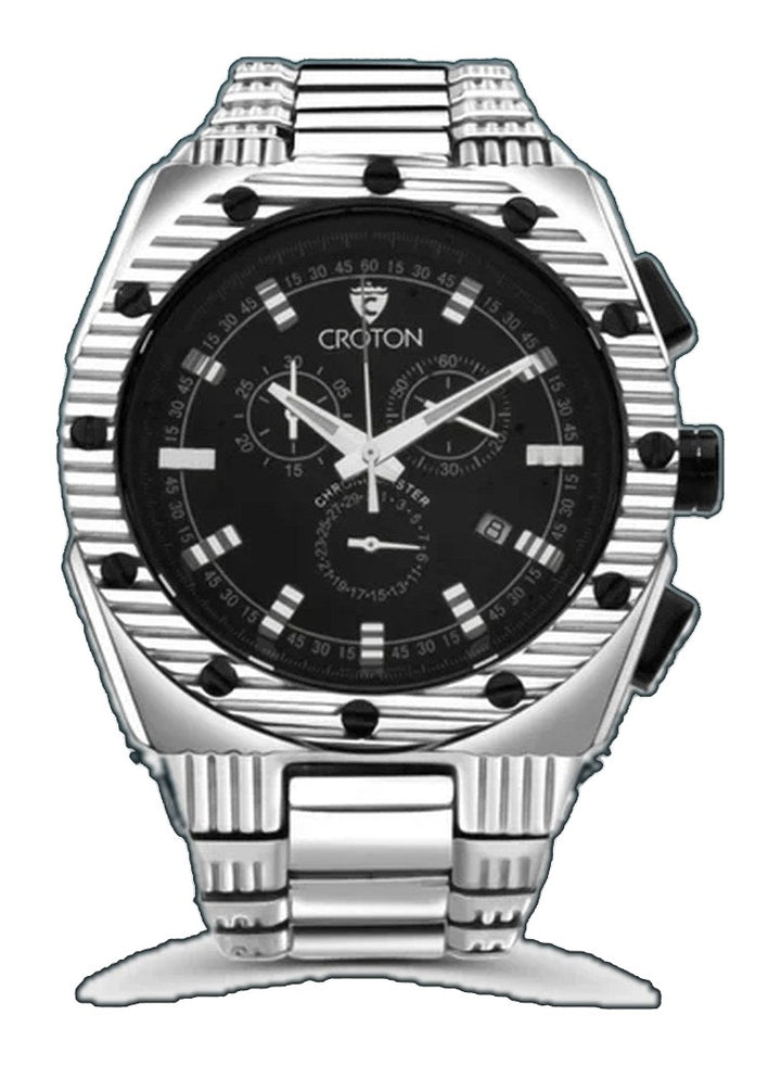 Chronomaster black/silver/black | Black Dial