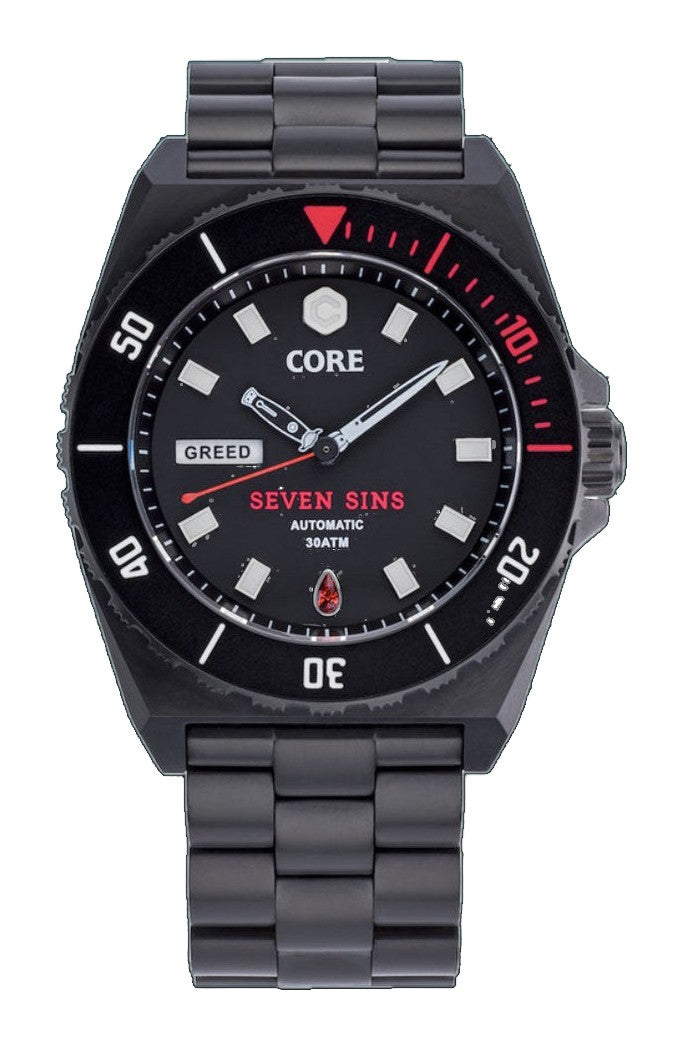 SEVEN SINS SEVEN SINS TITANIUM | Black Dial