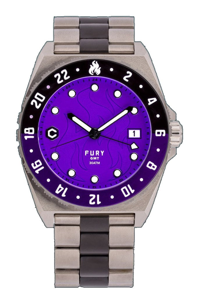Fury GMT DEEP PURPLE | Purple Dial