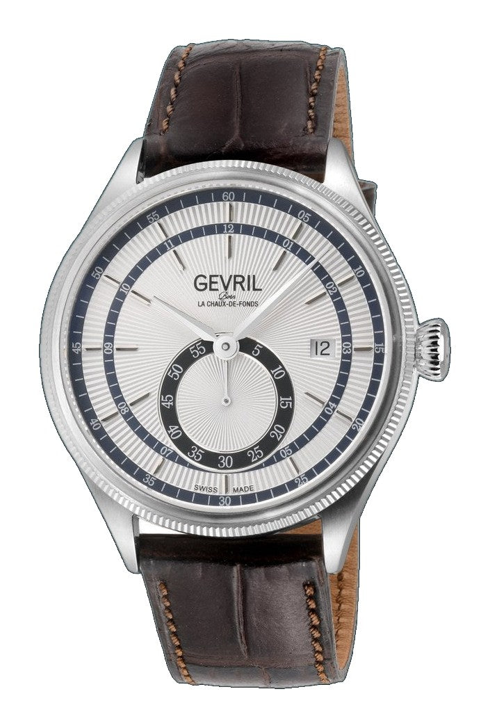 Empire Swiss made Automatic ETA 2895, 316L Case, White Dial, second subdials | White Dial