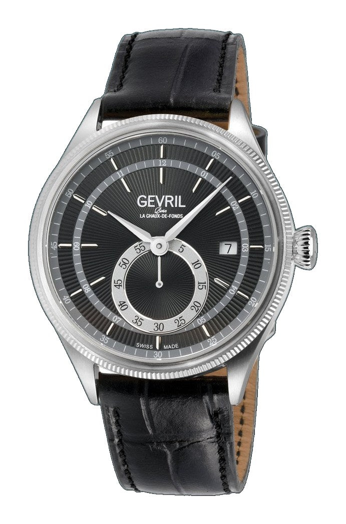 Empire Swiss made Automatic ETA 2895, 316L Case, Black Dial, second subdials | Black Dial