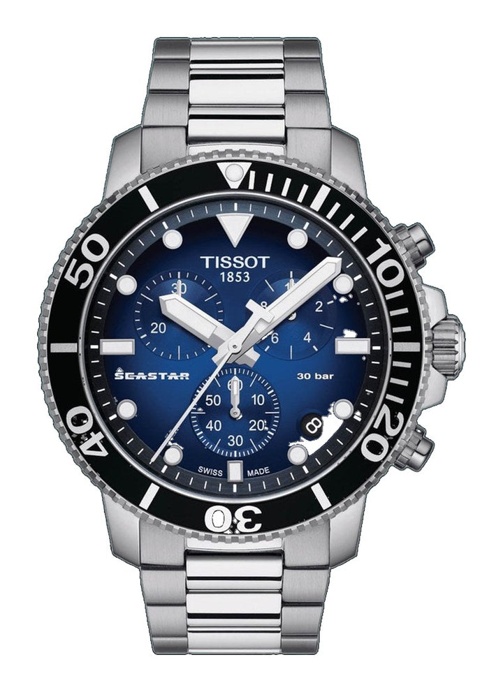 SEASTAR 1000 Blue / Stainless Steel Blue Dial