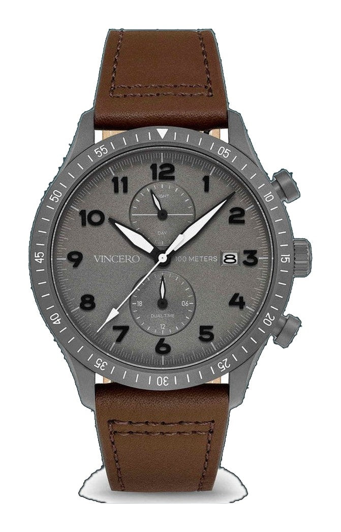 THE ALTITUDE - GUNMETAL/WALNUT | Gunmetal Dial