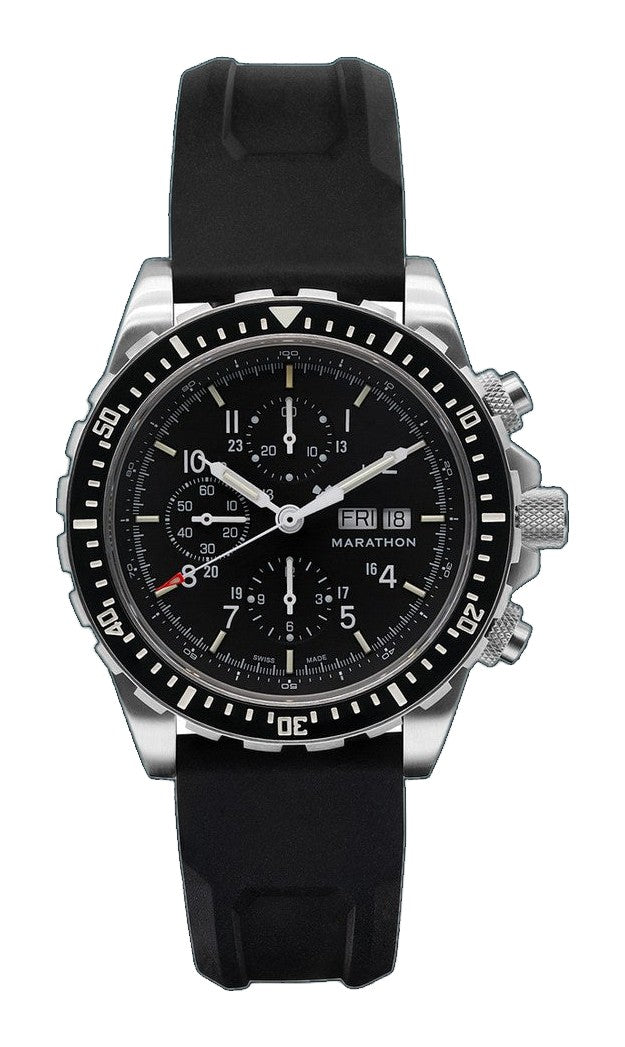Dive SS/BKSS 3PC RUBBER (WW194014SS-0130) | Black Dial