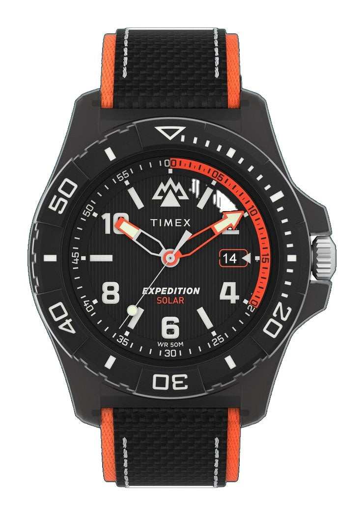 EXPEDITION NORTH Black / Recycle Material | Black Dial