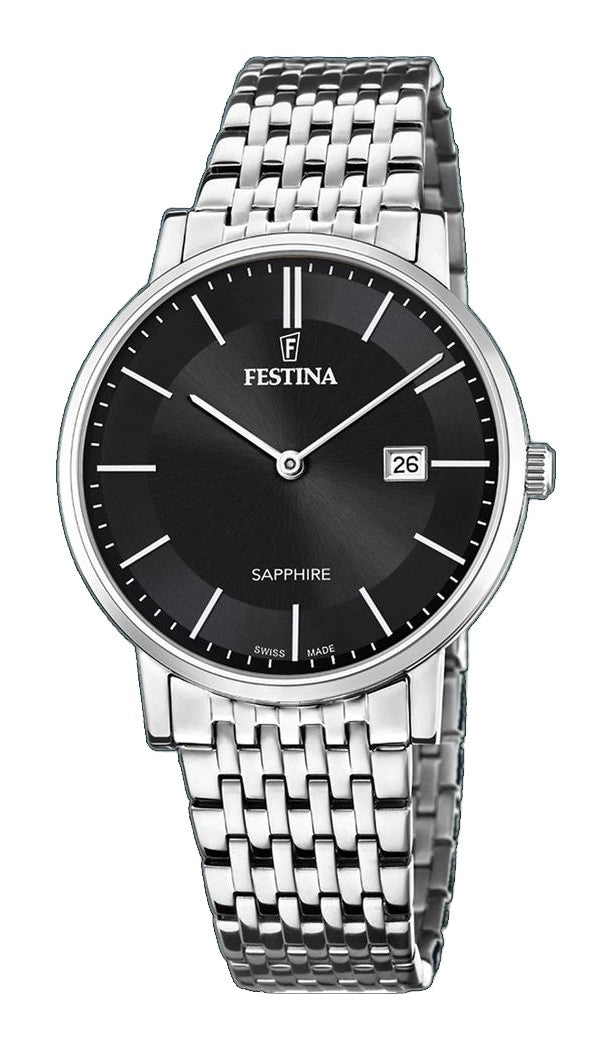Classic Black / Stainless Steel Black Dial