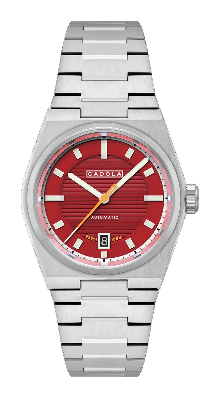 Lydden Hill Automatic Red / Stainless Steel | Red Dial