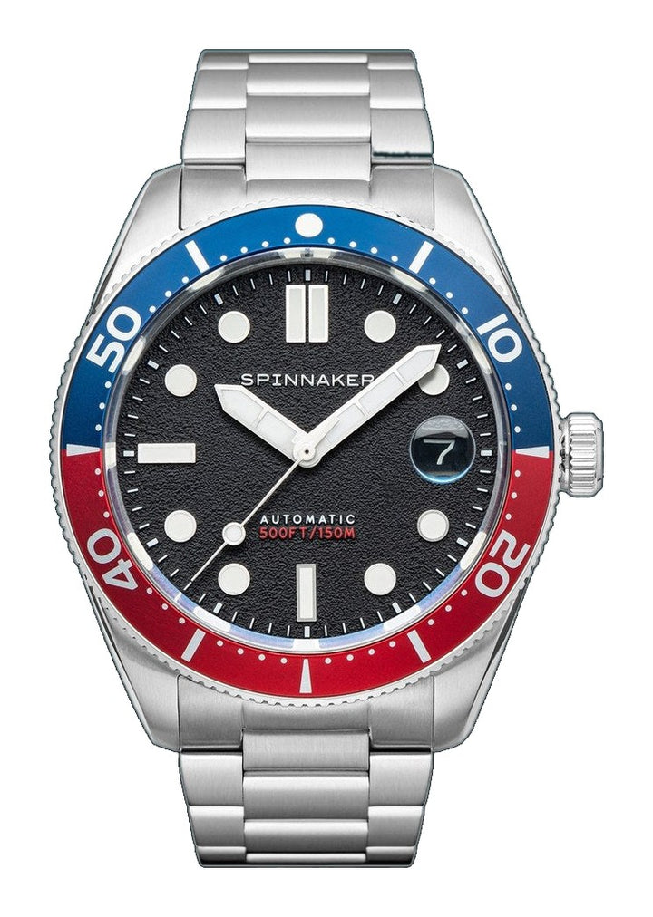 Croft Midsize Black / Stainless Steel | Black Dial