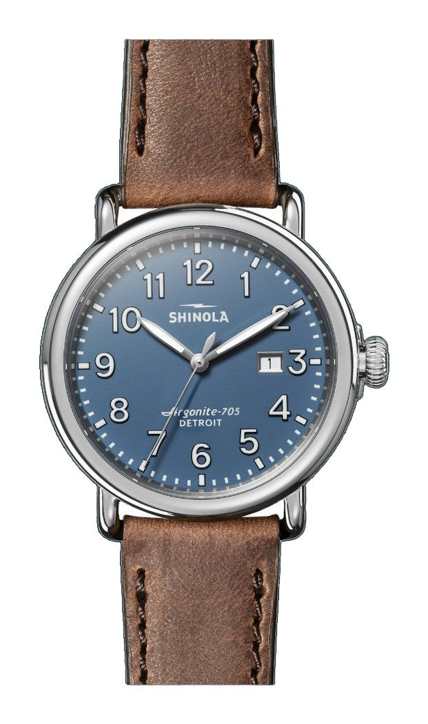 Runwell 41 blue | Blue Dial