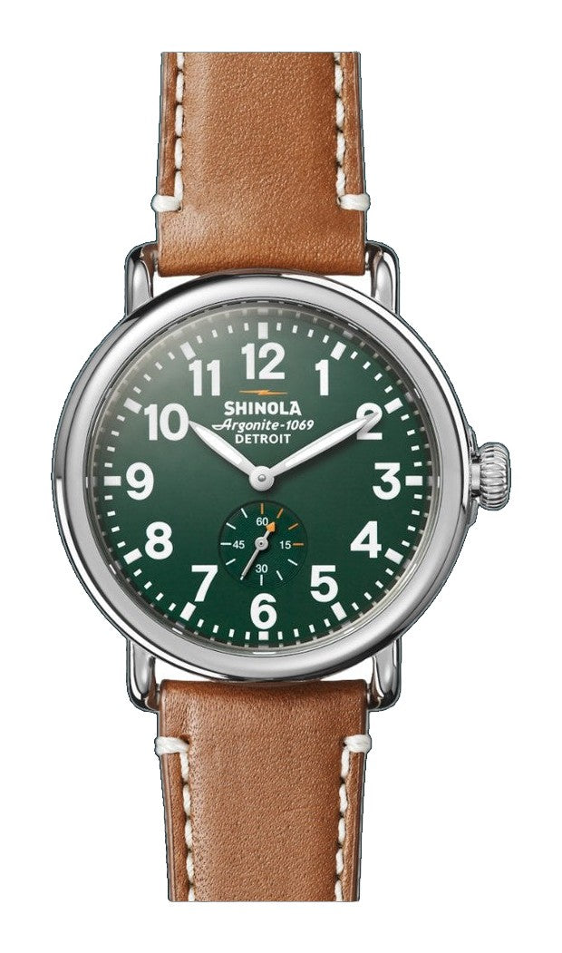 Runwell 41 green | Green Dial