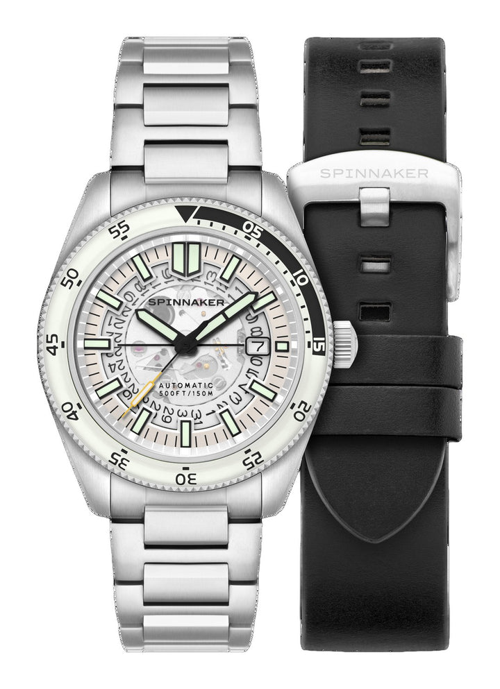 Fleuss Automatic White/Stainless Steel | White Dial