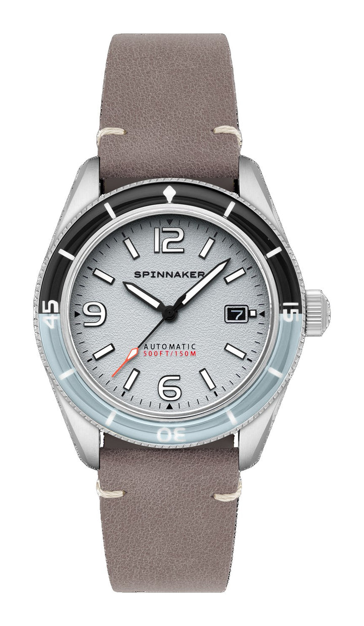 Fleuss Automatic Grey / Leather | Grey Dial